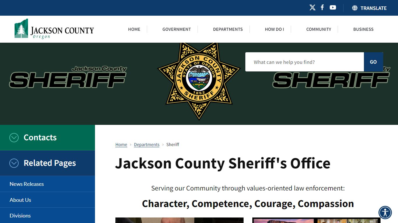 Jackson County, Oregon Sheriff's Office